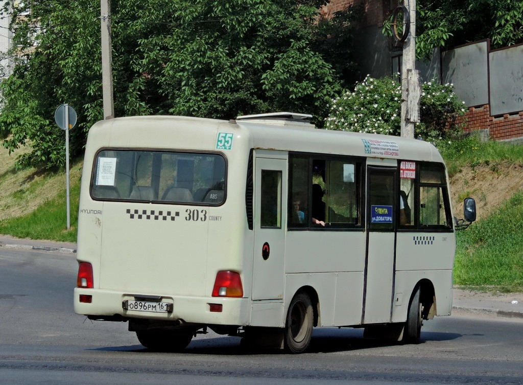 Ростовская область, Hyundai County SWB C08 (РЗГА) № О 896 РМ 161