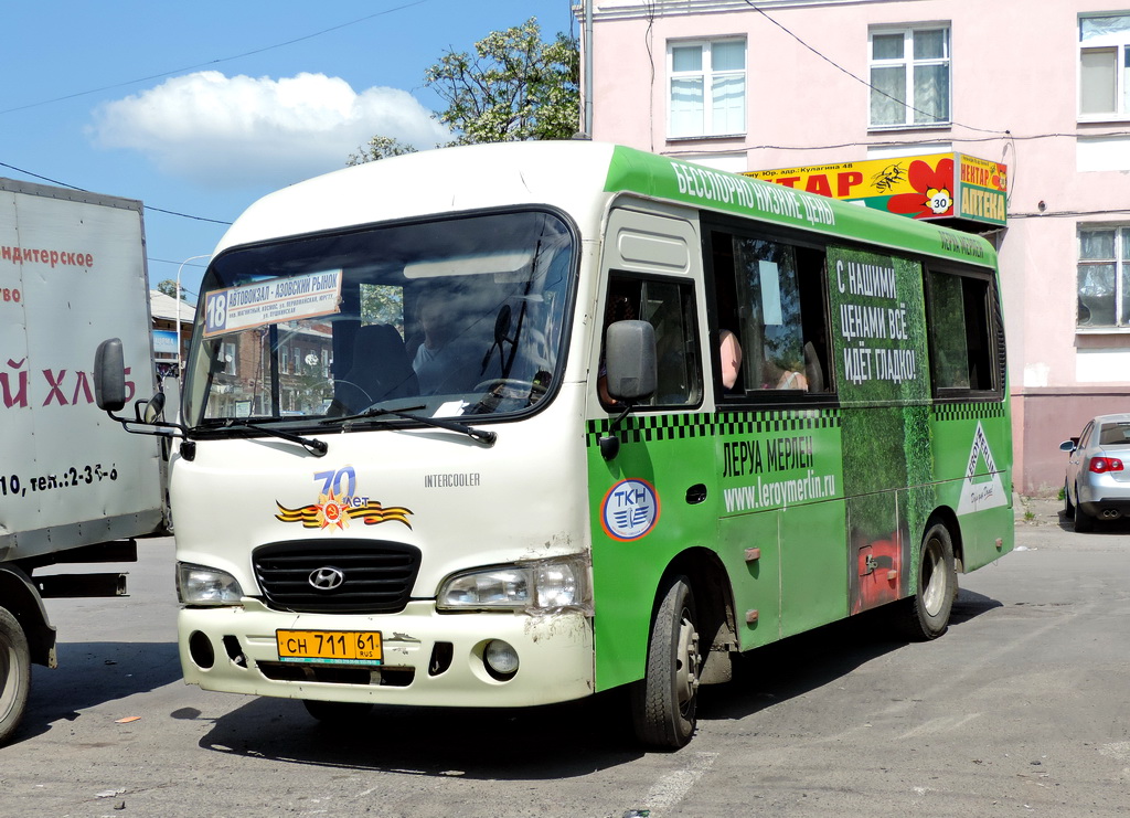 Ростовская область, Hyundai County SWB C08 (РЗГА) № СН 711 61