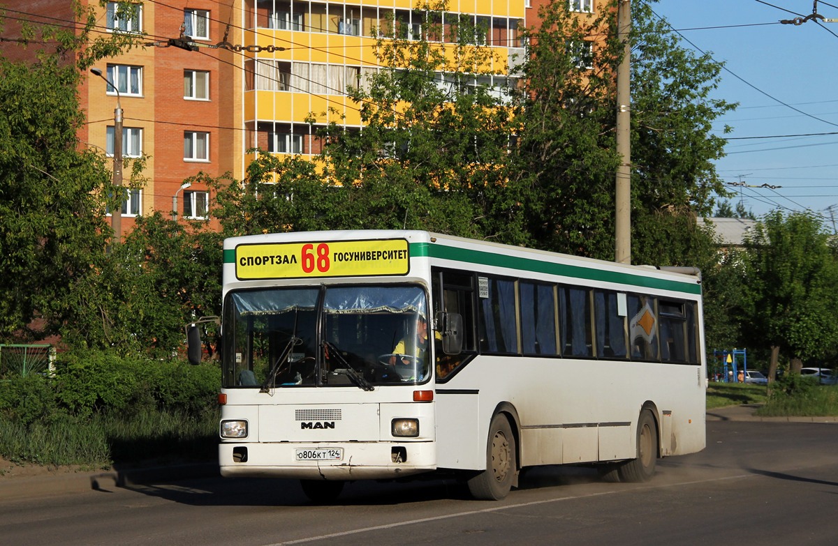 Krasnoyarsk region, MAN 791 SL202 # О 806 КТ 124