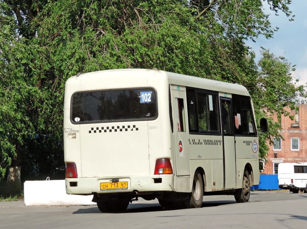 Ростовская область, Hyundai County SWB C08 (РЗГА) № СН 713 61