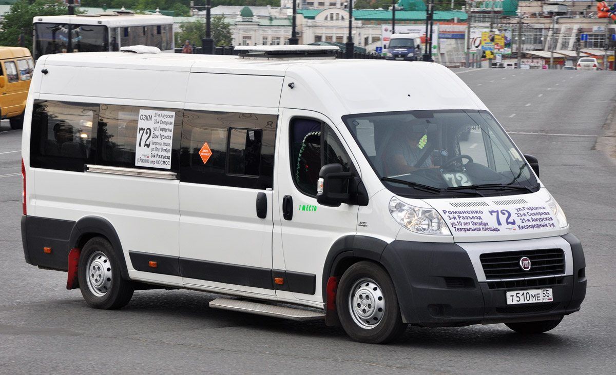 Омская область, IRITO-Ducato L4H2 (Z8P) № Т 510 МЕ 55