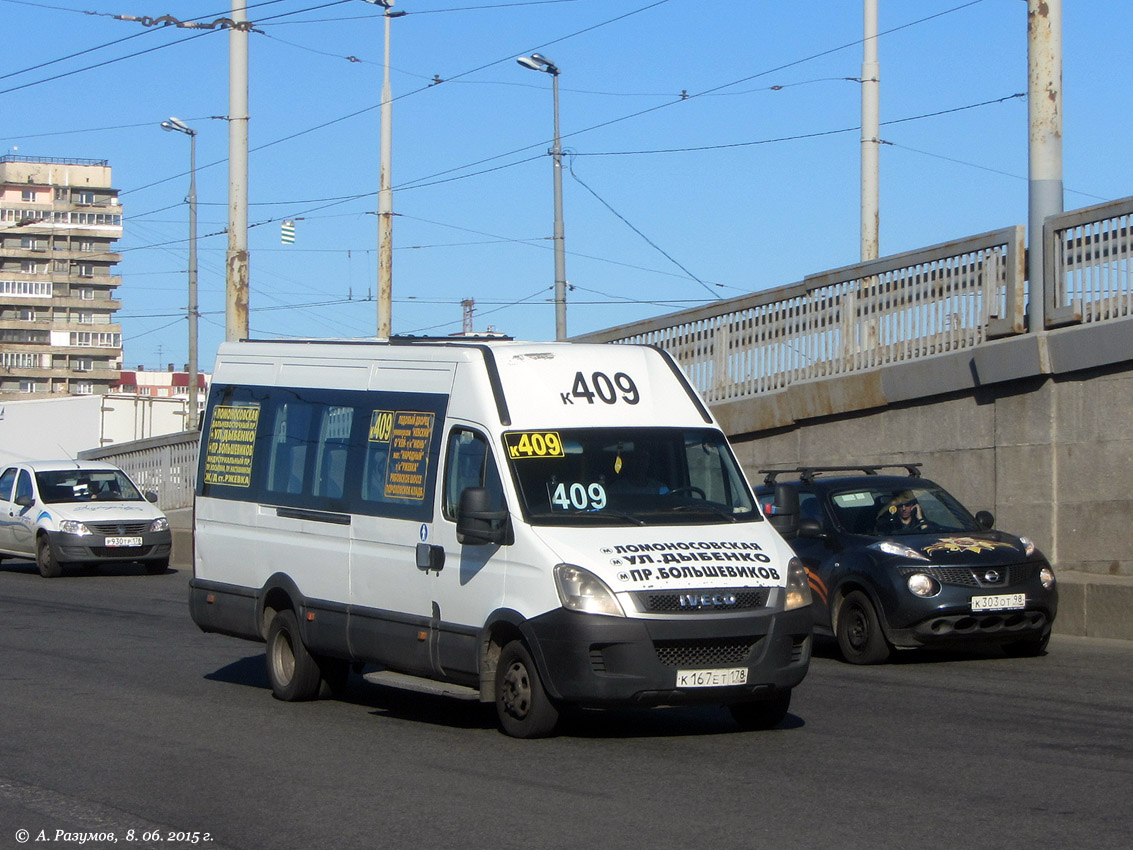 Санкт-Петербург, Нижегородец-2227UT (IVECO Daily) № К 167 ЕТ 178