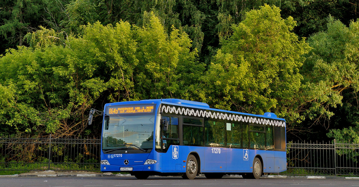 Moskwa, Mercedes-Benz Conecto II Nr 17270