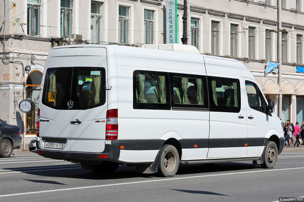 Санкт-Петербург, Mercedes-Benz Sprinter W906 515CDI № А 090 ТЕ 178