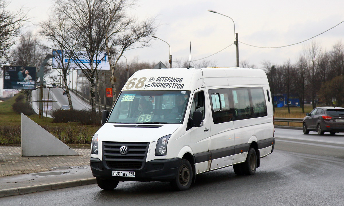 Санкт-Петербург, БТД-2219 (Volkswagen Crafter) № В 201 ВВ 178