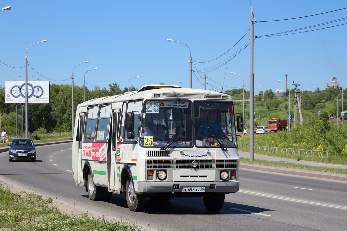 Томская область, ПАЗ-32054 № Е 498 ХА 70