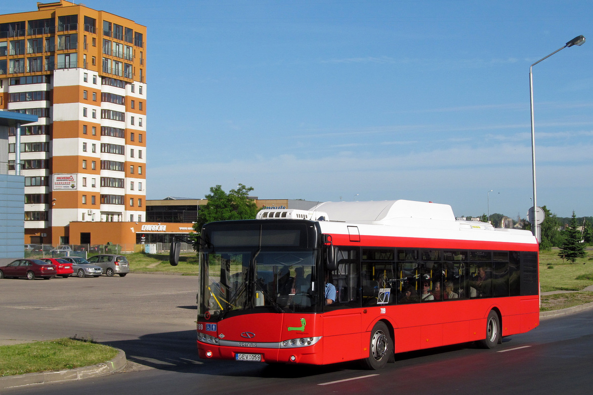 Литва, Solaris Urbino III 12 CNG № 789