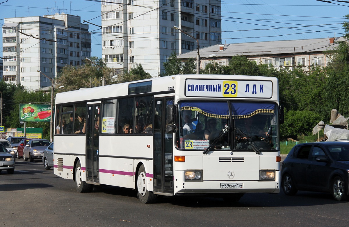 Krasnoyarsk region, Mercedes-Benz O405 # У 596 МР 124