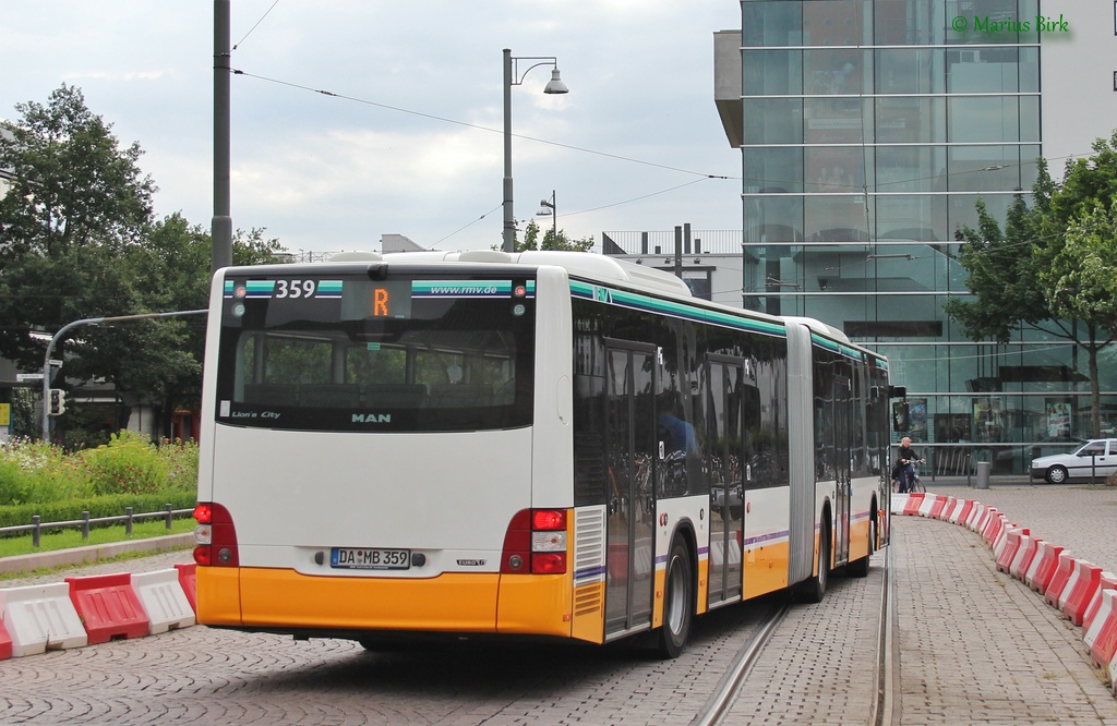 Гессен, MAN A23 Lion's City G NG323 № 359