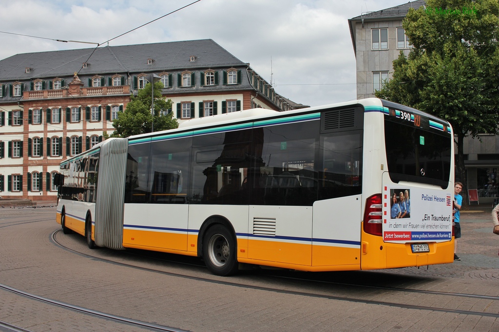 Гессен, Mercedes-Benz O530G Citaro facelift G № 390