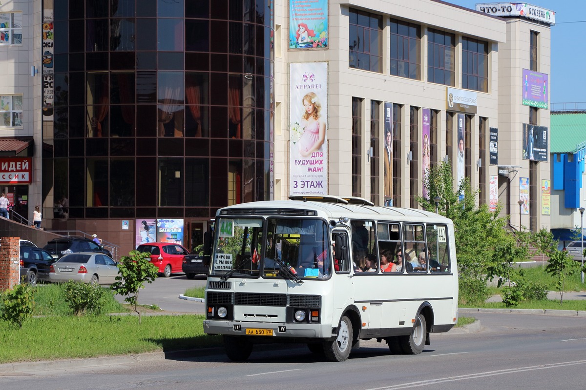 Томская область, ПАЗ-32054 № АА 650 70