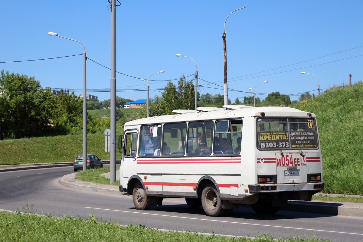 Томская область, ПАЗ-32051-110 № М 054 ЕЕ 70