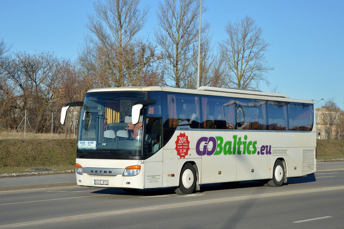 Литва, Setra S415GT-HD № 34