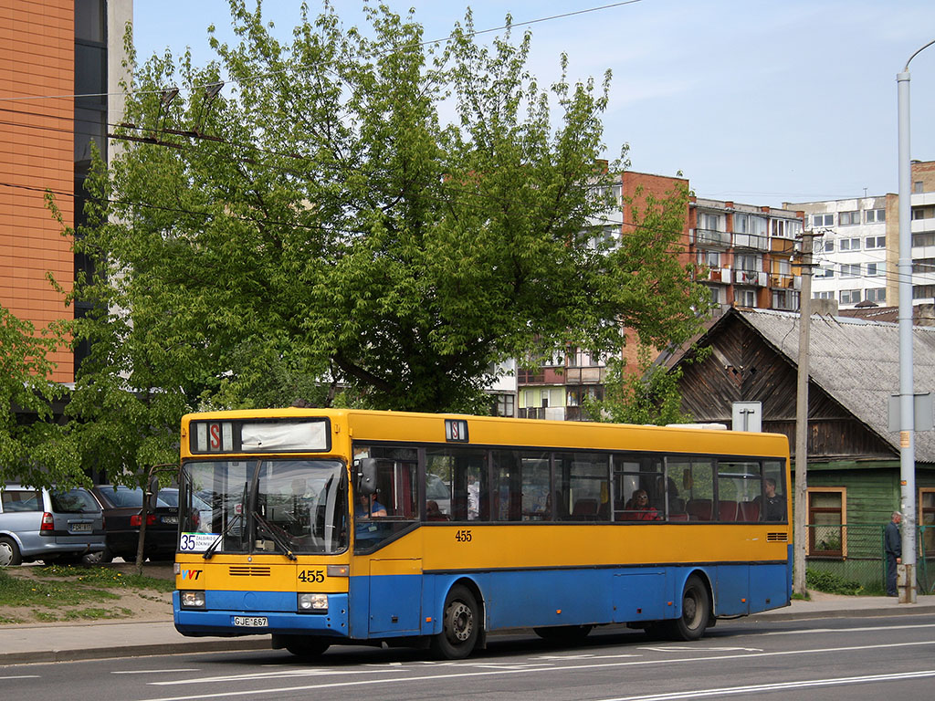 Литва, Mercedes-Benz O405 № 455