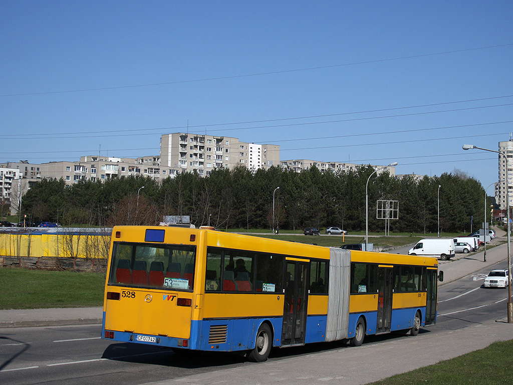 Литва, Mercedes-Benz O405G № 528