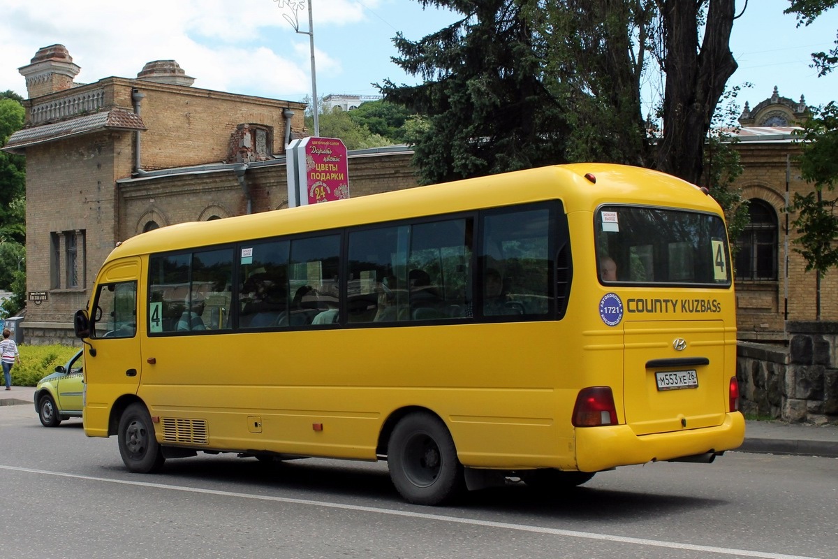 Ставропольский край, Hyundai County Kuzbass № М 553 ХЕ 26