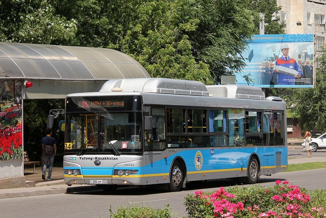 Almaty, Yutong ZK6118HGA č. 584