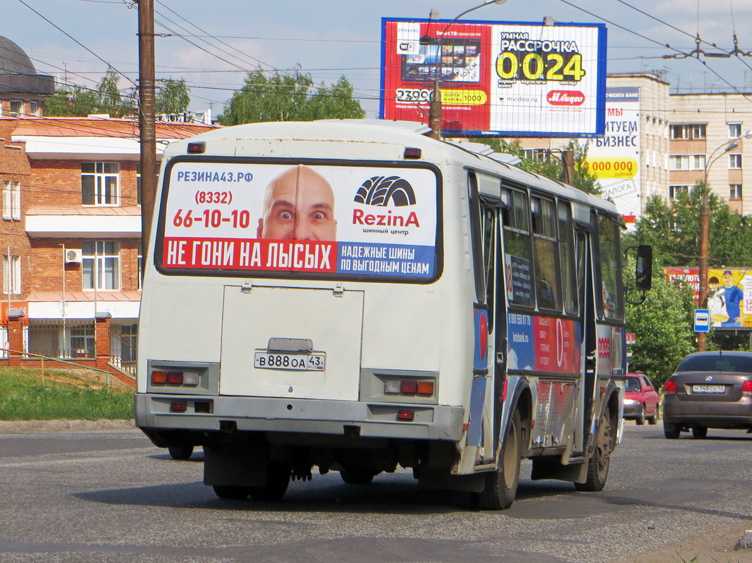 Кировская область, ПАЗ-4234 № В 888 ОА 43