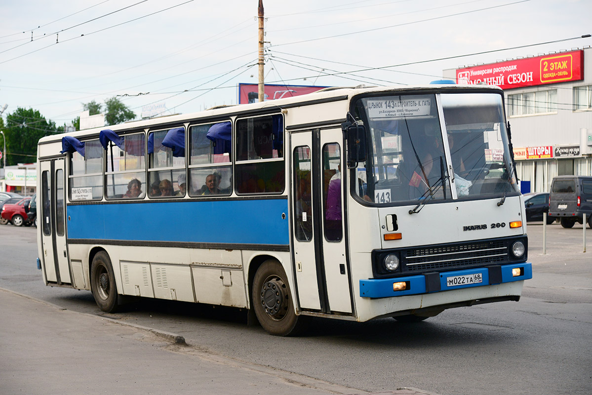 Тамбовская область, Ikarus 260.51F № М 022 ТА 68 — Фото — Автобусный  транспорт