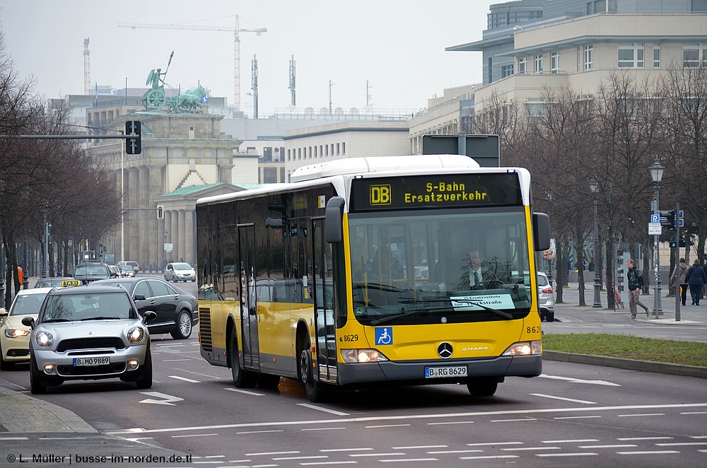 Berlin, Mercedes-Benz O530 Citaro facelift Nr 8629