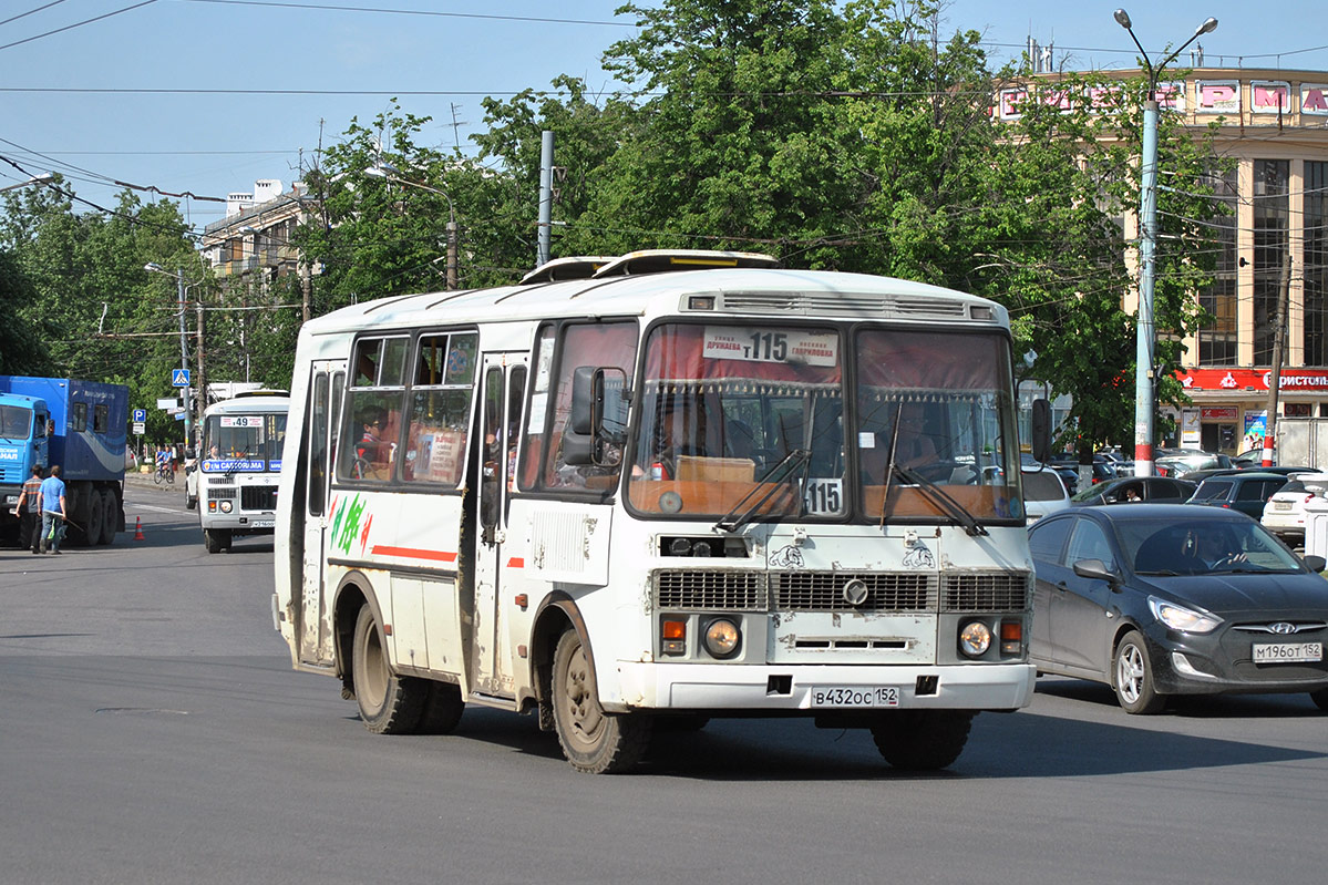 Нижегородская область, ПАЗ-32054 № В 432 ОС 152