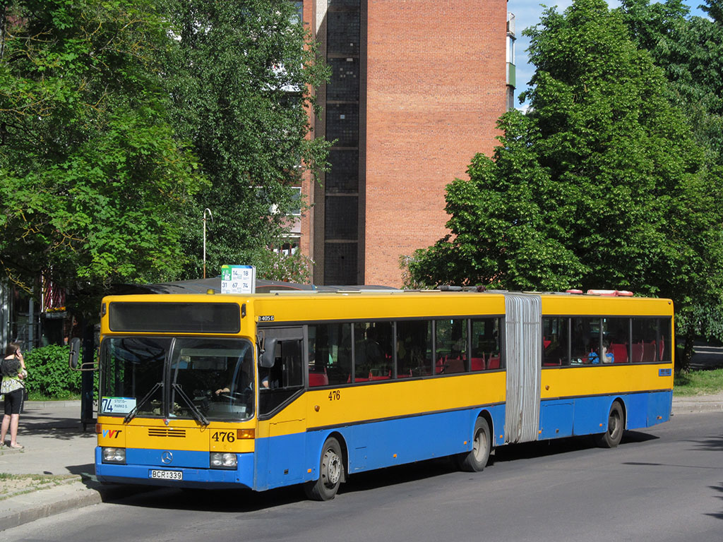 Литва, Mercedes-Benz O405G № 476