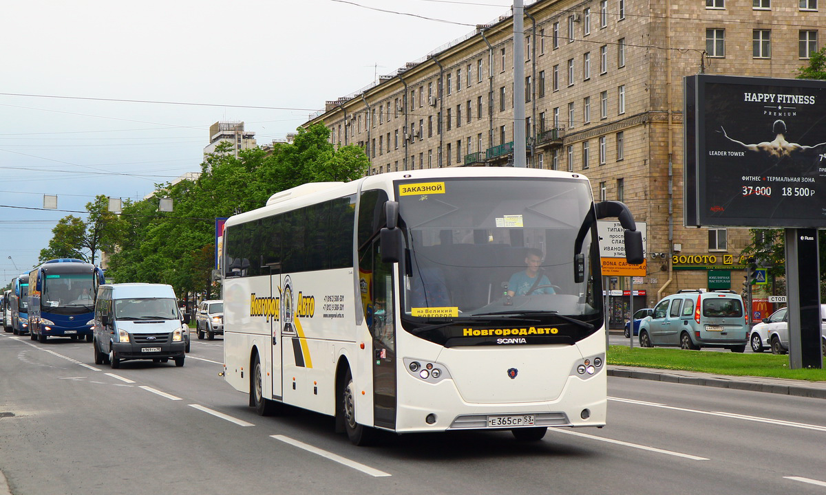 Новгородская область, Scania OmniExpress 340 № Е 365 СР 53