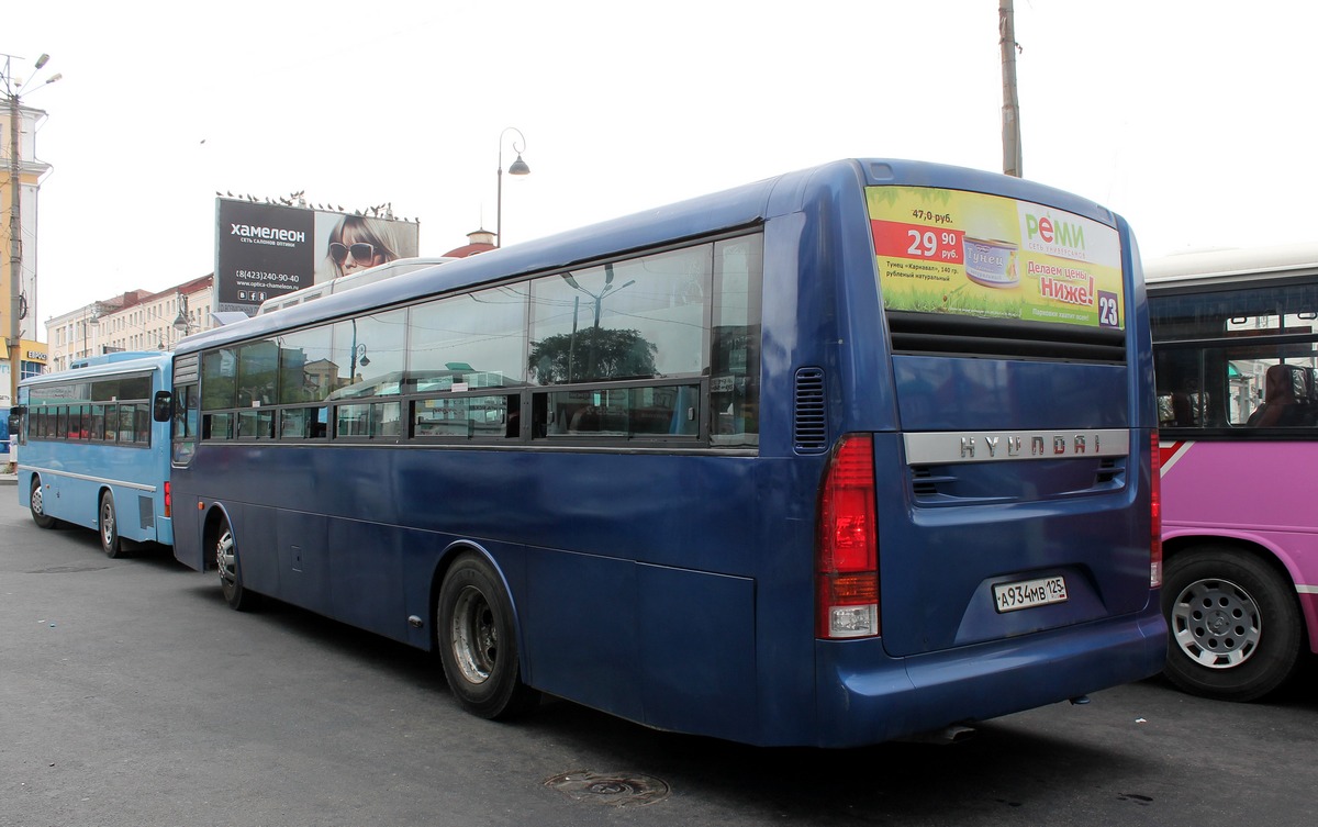 Приморский край, Hyundai New Super AeroCity 1F/L № А 934 МВ 125