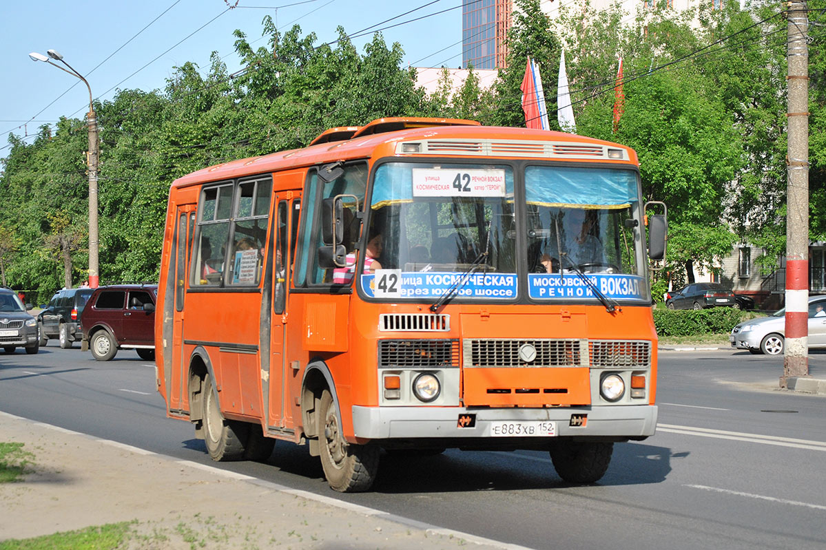 Нижегородская область, ПАЗ-32054 № Е 883 ХВ 152