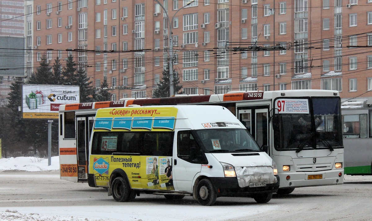 Новосибирская область, Нижегородец-222709  (Ford Transit) № В 810 ТУ 154