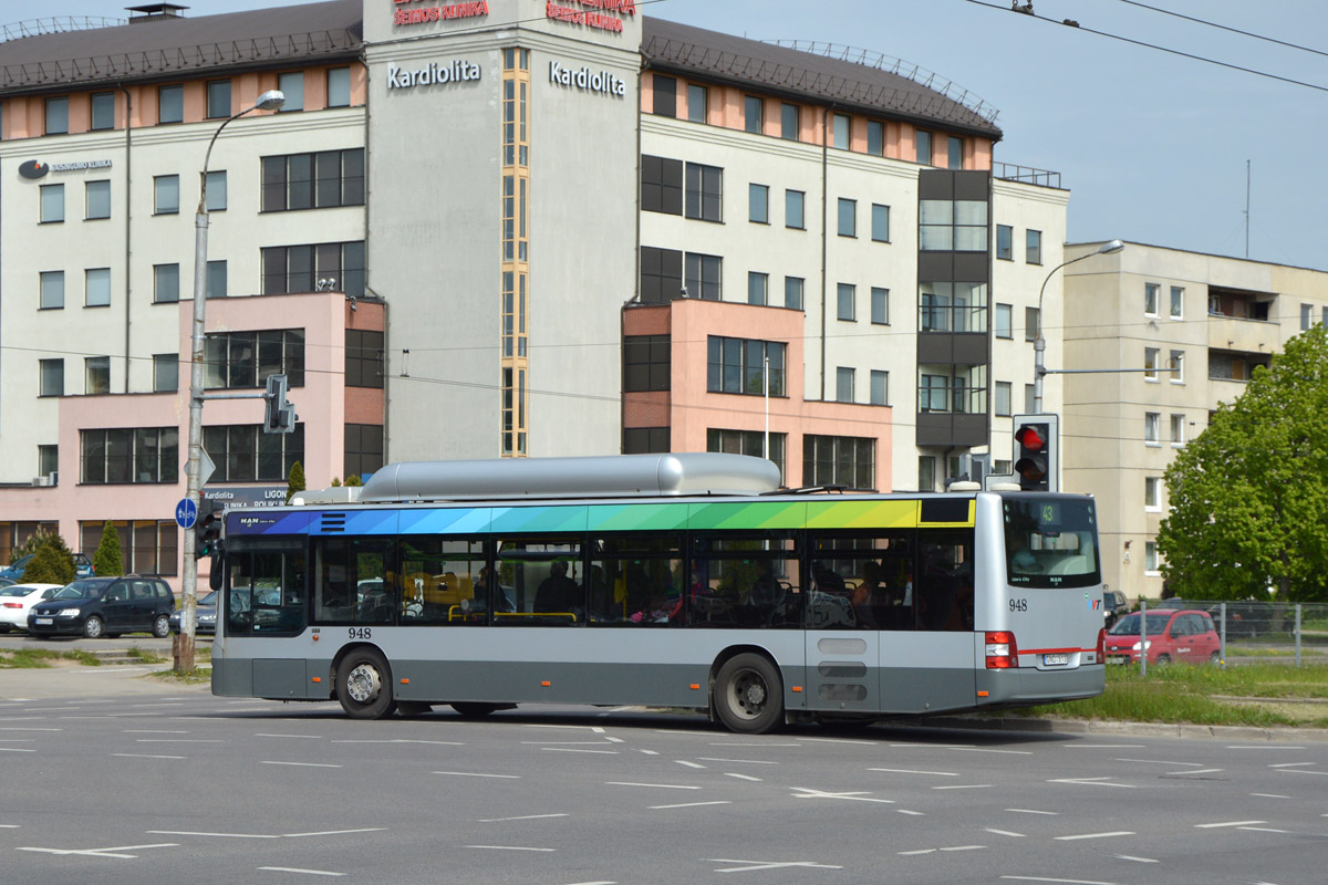 Литва, MAN A21 Lion's City NL273 CNG № 948