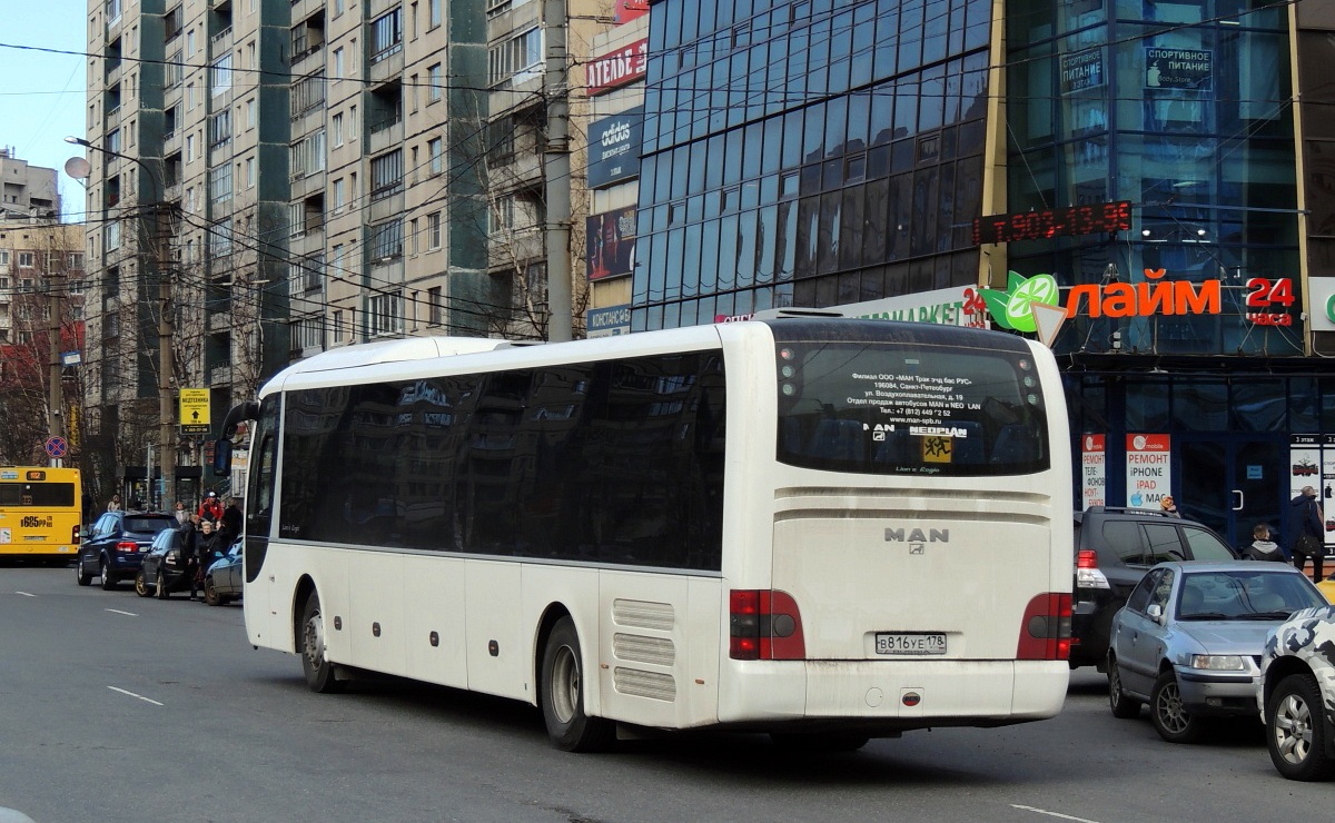 Санкт-Петербург, MAN R14 Lion's Regio C ÜL314 C № В 816 УЕ 178