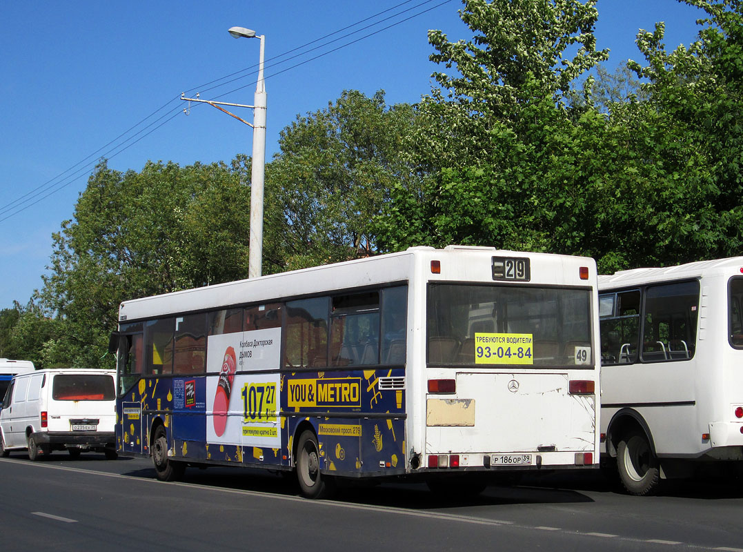 Калининградская область, Mercedes-Benz O405 № Р 186 ОР 39