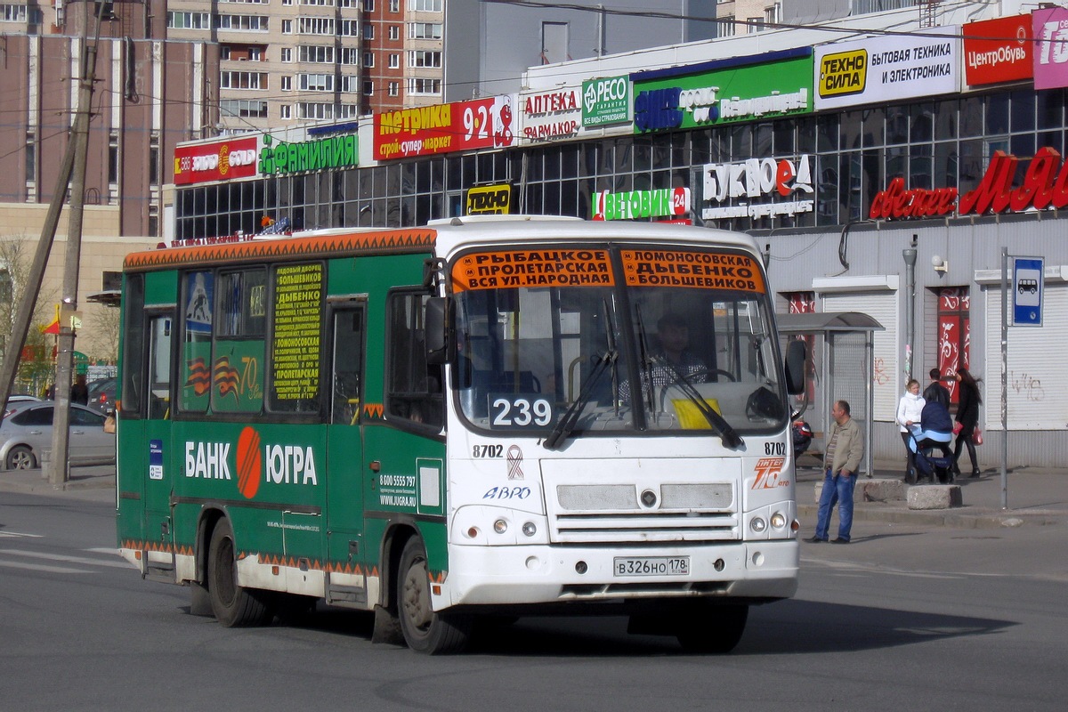 Sankt Petersburg, PAZ-320402-05 Nr 8702