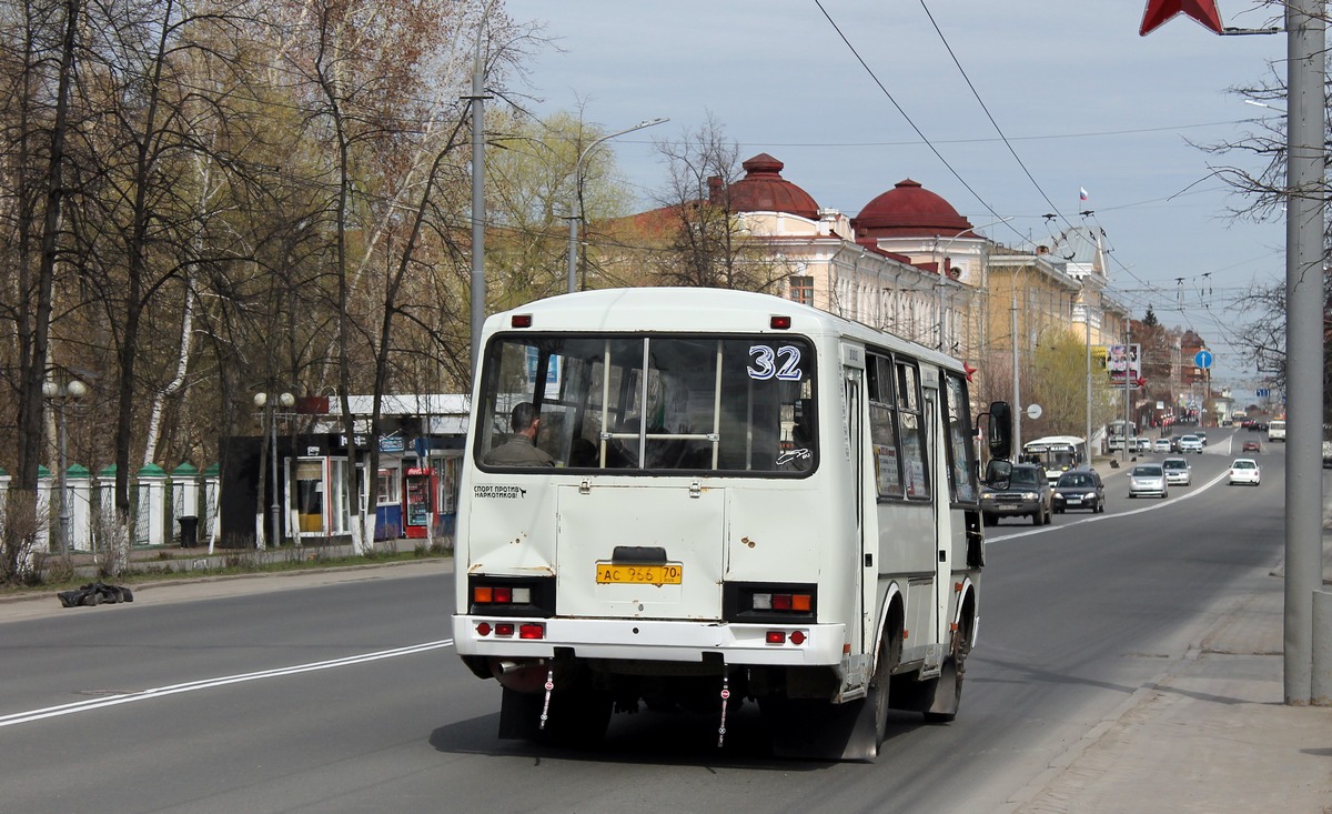 Томская область, ПАЗ-32054 № АС 966 70