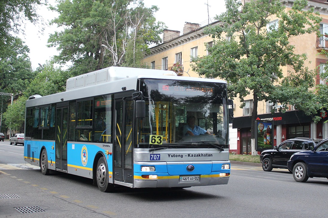 Алматы, Yutong ZK6118HGA № 707