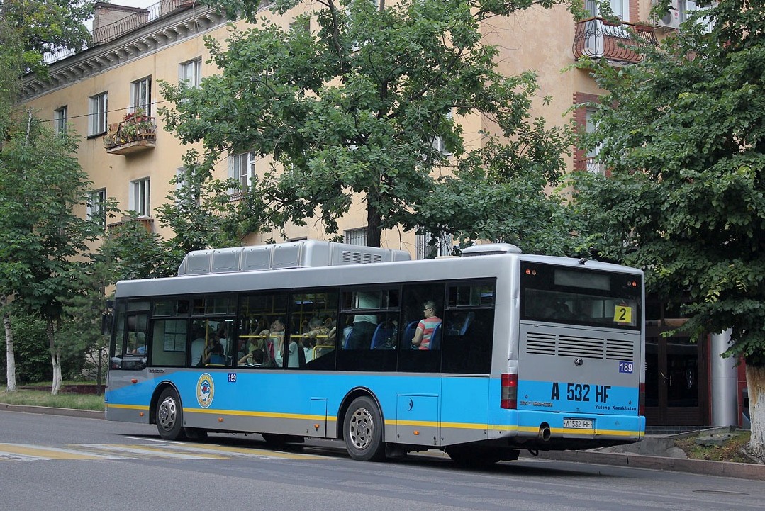 Алматы, Yutong ZK6120HGM № 189