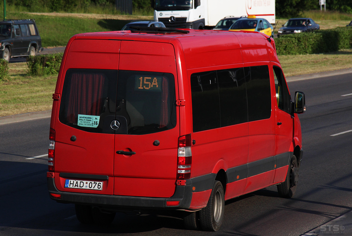 Литва, Mercedes-Benz Sprinter W906 515CDI № 16