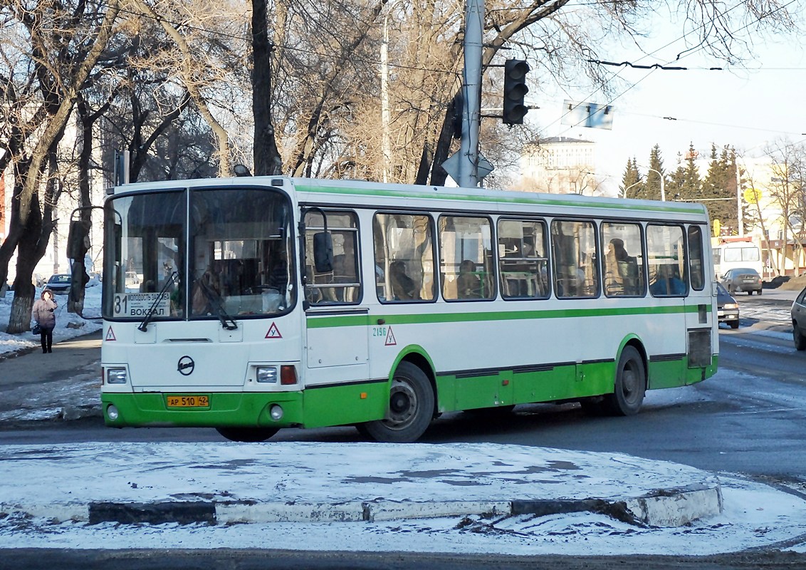 Кемеровская область - Кузбасс, ЛиАЗ-5256.45 № 2196