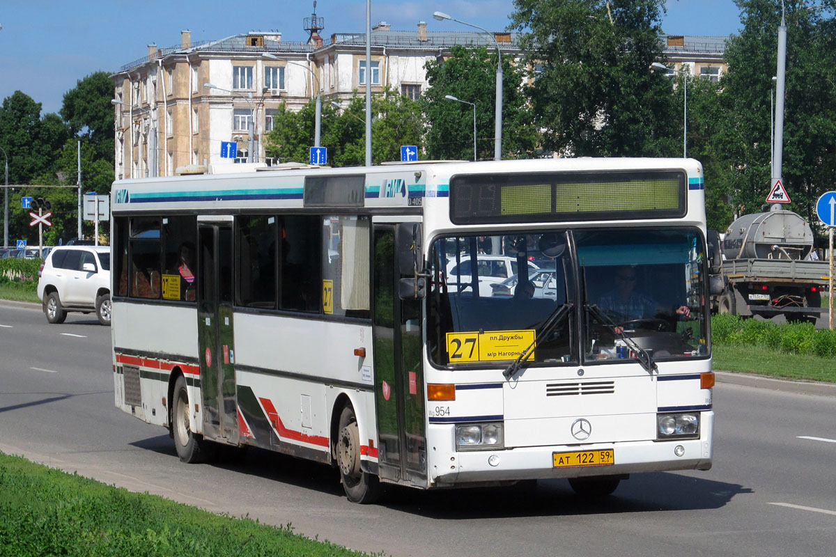 Пермский край, Mercedes-Benz O405 № АТ 122 59