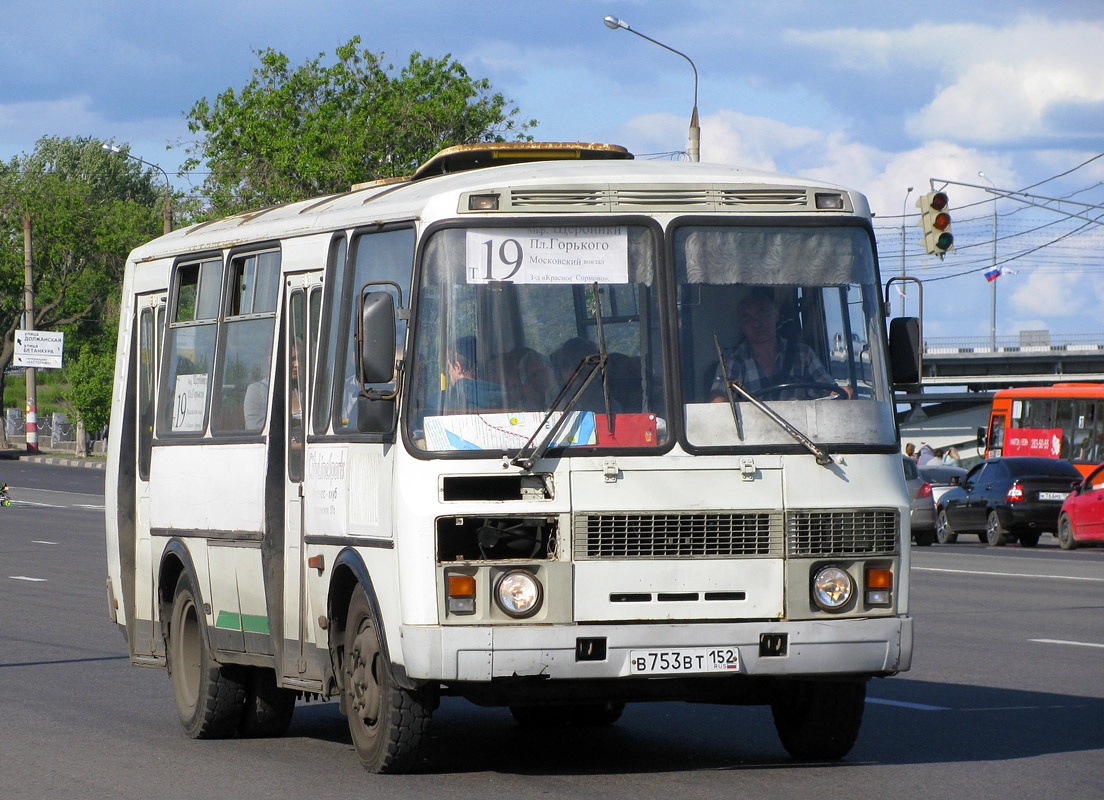 Нижегородская область, ПАЗ-32054 № В 753 ВТ 152