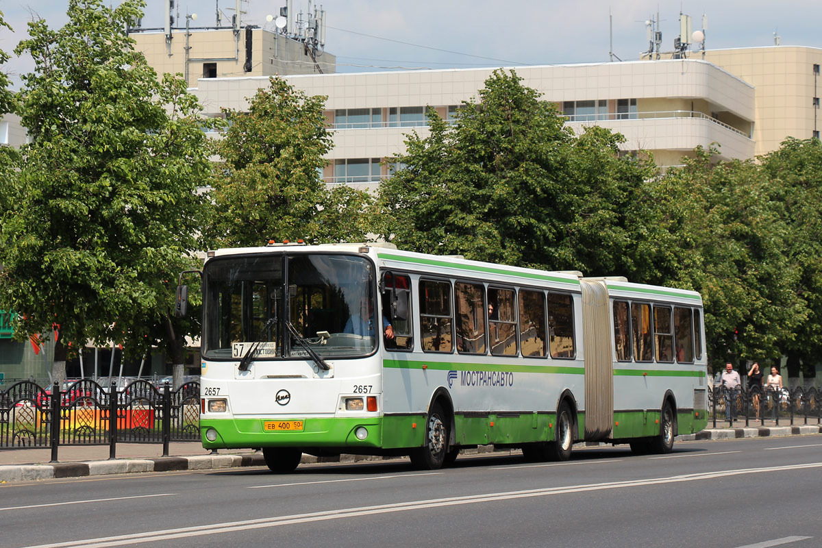 Московская область, ЛиАЗ-6212.01 № 2657