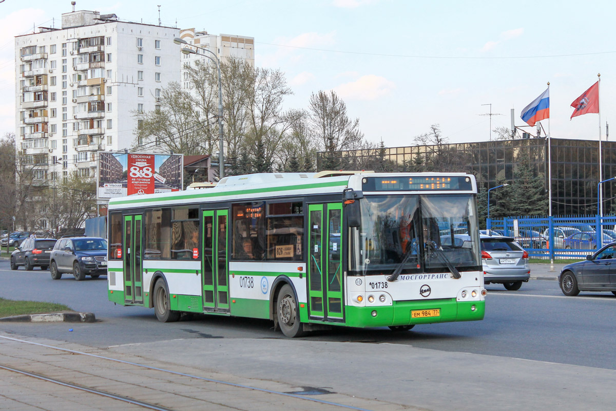 Москва, ЛиАЗ-5292.21 № 01738