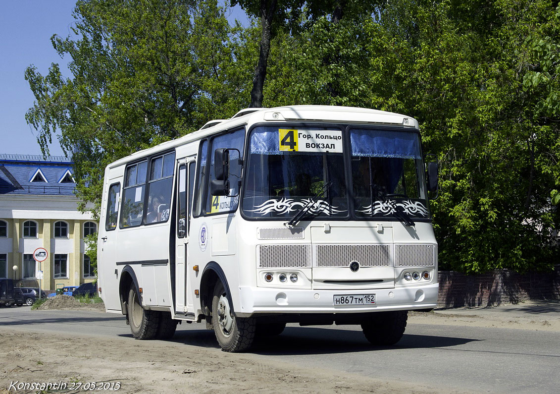 Нижегородская область, ПАЗ-32053 № Н 867 ТМ 152