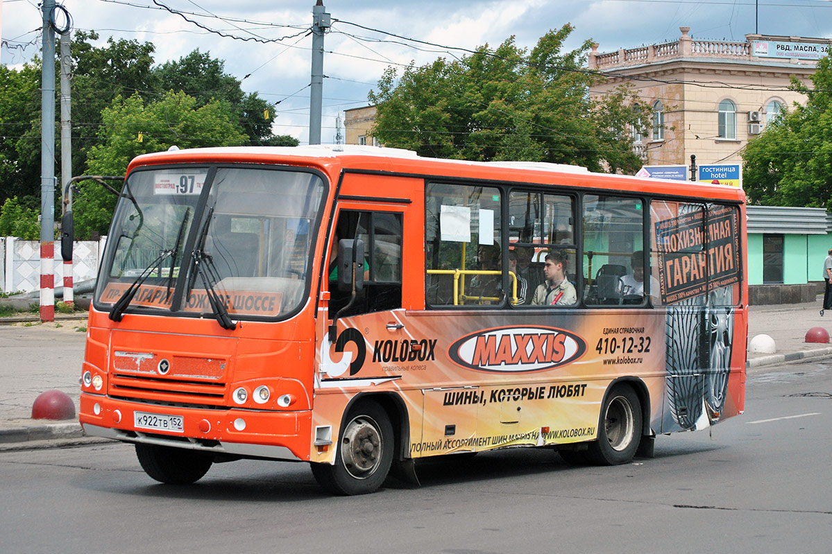 Ніжагародская вобласць, ПАЗ-320402-05 № К 922 ТВ 152