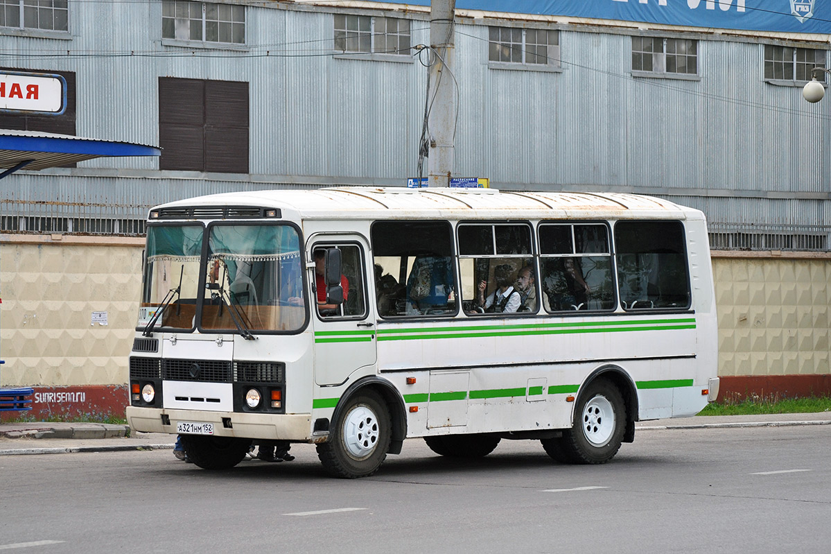 Нижегородская область, ПАЗ-32053 № А 321 НМ 152