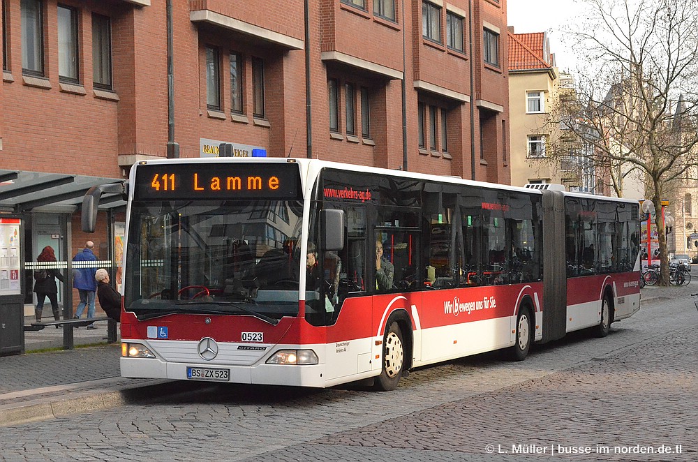 Κάτω Σαξονία, Mercedes-Benz O530G Citaro G # 0523