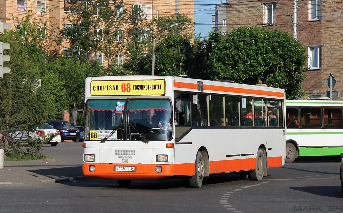 Красноярский край, MAN 791 SL202 № У 418 МР 124