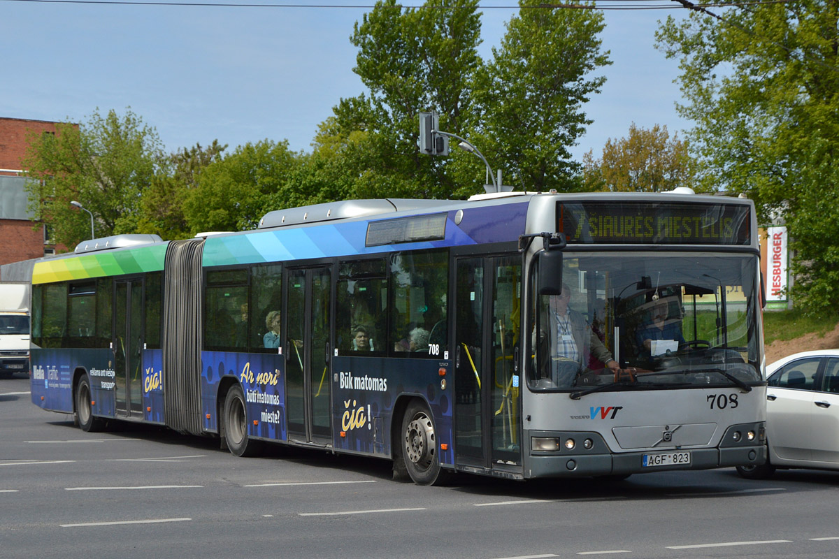 Литва, Volvo 7700A № 708