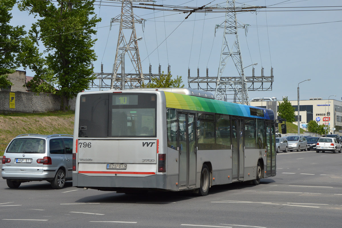 Литва, Volvo 7700 № 796